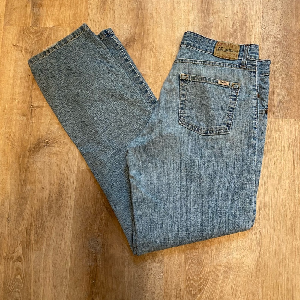 🚺 Levi’s mid rise straight jeans - Picture 1 of 8